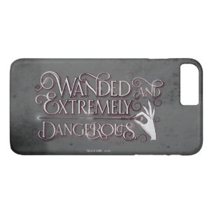 Wanded And Extremely Dangerous Graphic - White Case-Mate iPhone Case