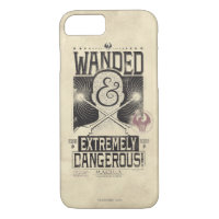 Wanded & Extremely Dangerous Wanted Poster - Black