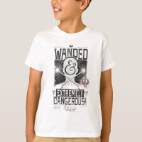 Wanded & Extremely Dangerous Wanted Poster - Black