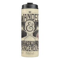 Wanded & Extremely Dangerous Wanted Poster - Black