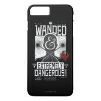 Wanded & Extremely Dangerous Wanted Poster - White