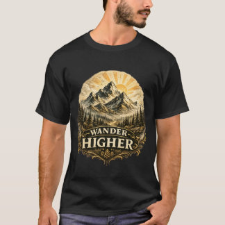 Wander Higher Mountain Adventure Vintage T-Shirt