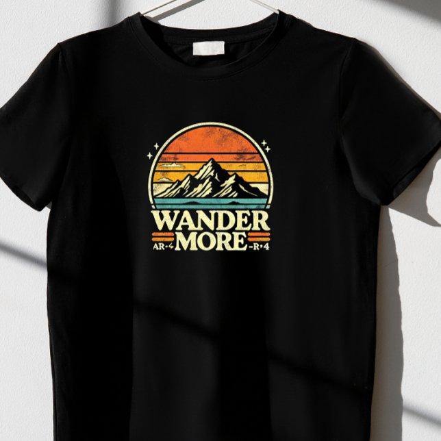 Wander More. T-Shirt (Creator Uploaded)