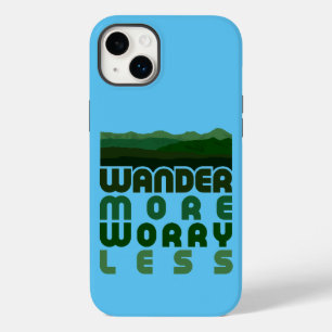 Wander More Worry Less Case-Mate iPhone Case
