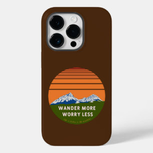 Wander more Worry less Case-Mate iPhone Case