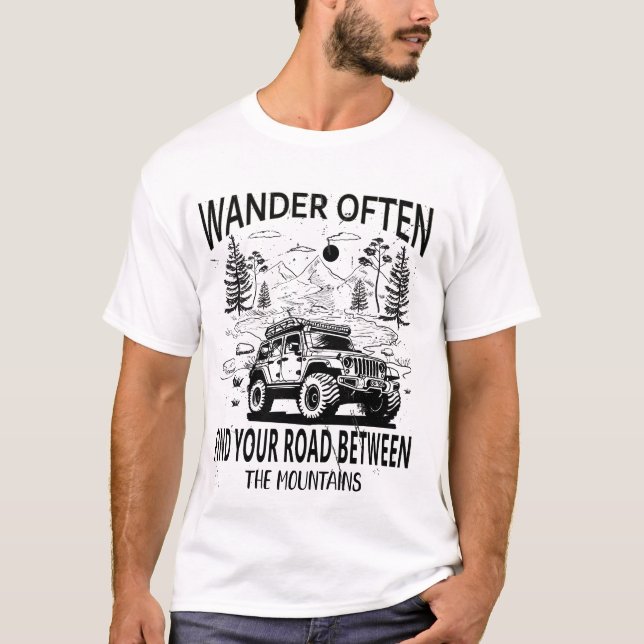 Wander Often T-Shirt (Front)