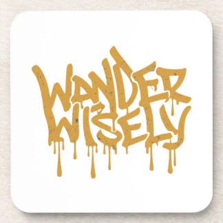 Wander Wisely Coaster