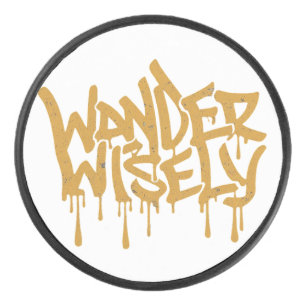 Wander Wisely Hockey Puck