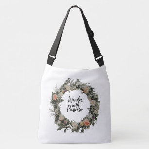 Wander With Purpose - Cross-Body Bag Tote