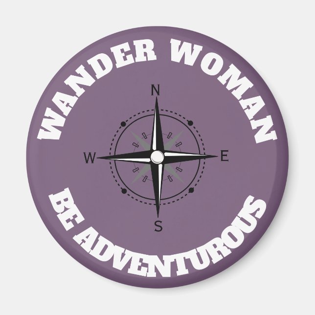 Wander Woman w/Compass Magnet (Front)