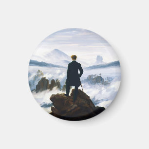 Wanderer above the Sea of Fog, Caspar D Friedrich  Magnet