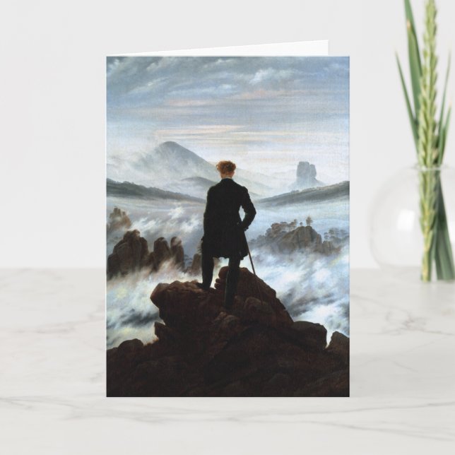 Wanderer above the Sea of Fog - Customisable Card (Front)