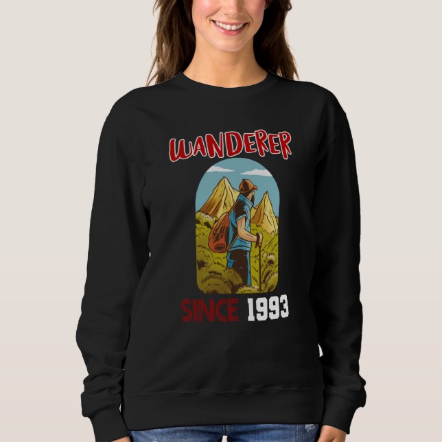Wanderer since 1993 sweatshirt (Front)
