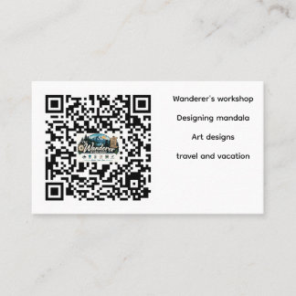 wanderer workshop business card