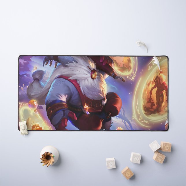 Wandering Caretaker Gaming Desk Mat | Customisable (Kids Table)