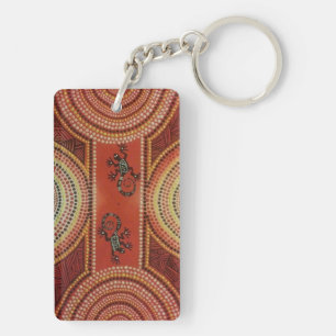 Wandering Geckos Keychain