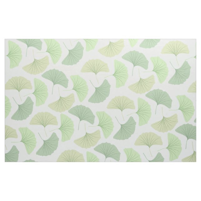 Wandering Green Ginkgo Fabric (Yard)
