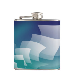 Wandering pages hip flask