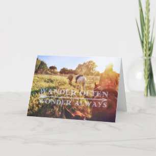 WANDERING ROME Greeting Card