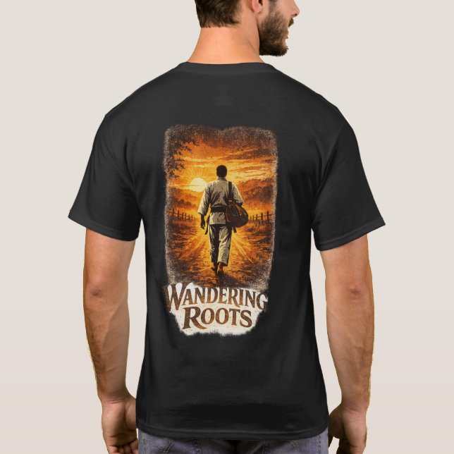 Wandering Roots Heritage Karate Shirt (Back)