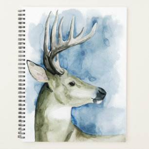Wandering Stag - Watercolor Planner