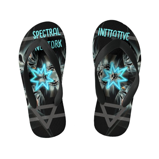 Wandering Star Spectral Network Kid's Jandals (Footbed)