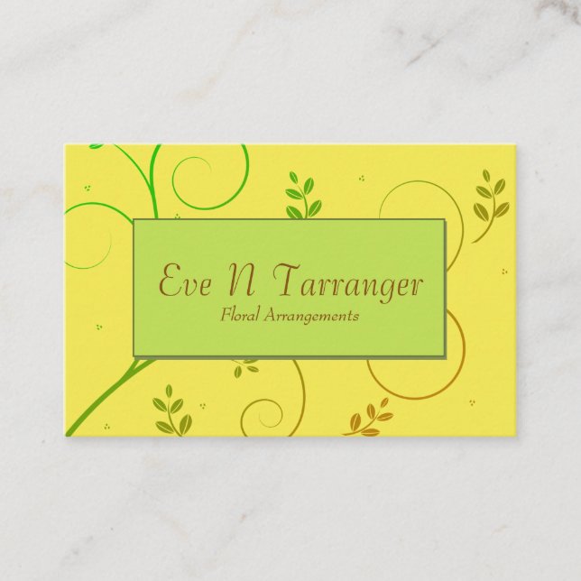 Wandering Vines Business Card (Front)