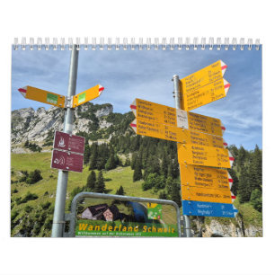 Wanderland Schweiz 2025 Calendar