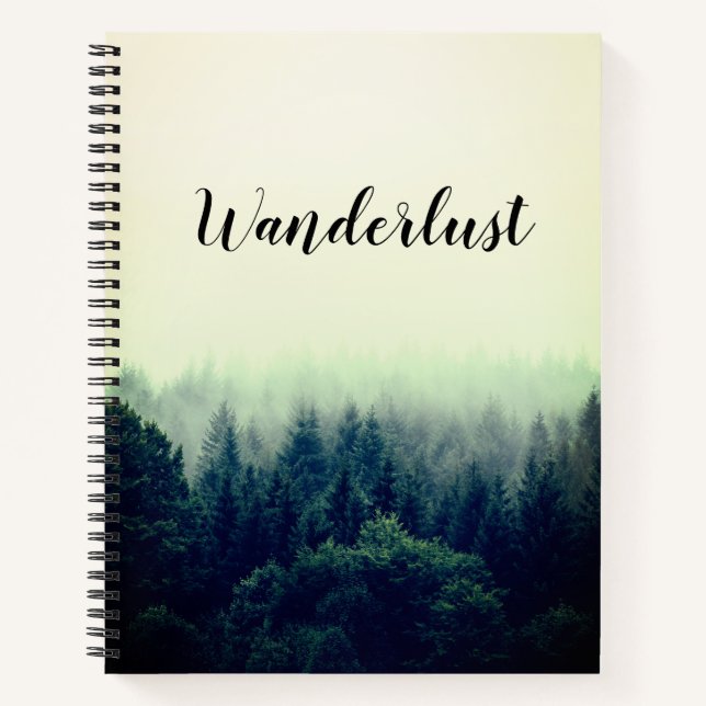 Wanderlust Adventure Backpacking Journal (Front)