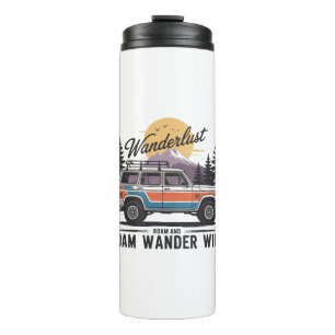 Wanderlust Camper - Roam and Roam Wander Wide Thermal Tumbler