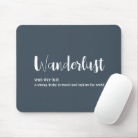 Wanderlust definition white grey blue colour