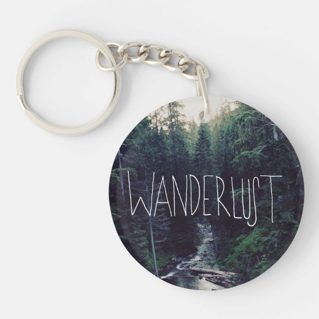 Wanderlust Key Ring (Front)