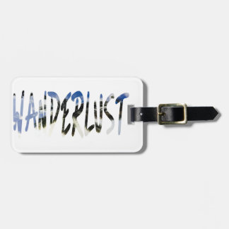 Wanderlust Luggage Tag