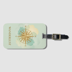 Wanderlust Luggage Tag