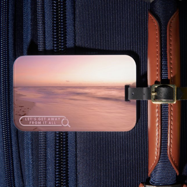 Wanderlust Luggage Tag (Front Insitu 4)