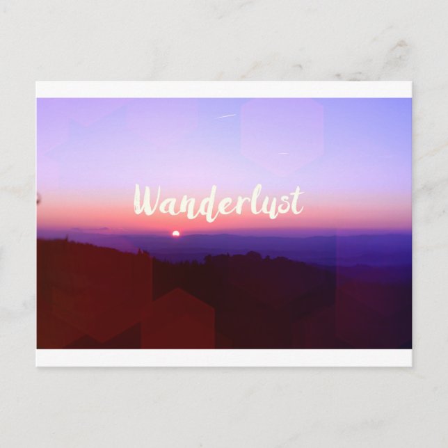 Wanderlust Postcard (Front)