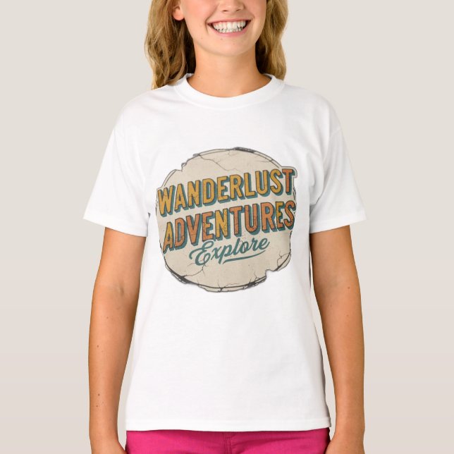 Wanderlust  T-Shirt (Front)