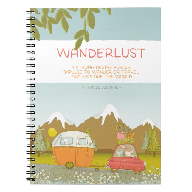 Wanderlust Travel Journal (Front)