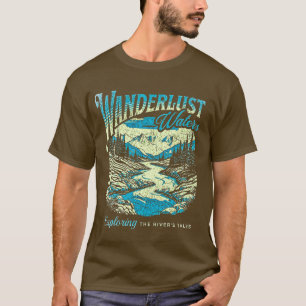 Wanderlust Waters Men's Basic T-Shirt