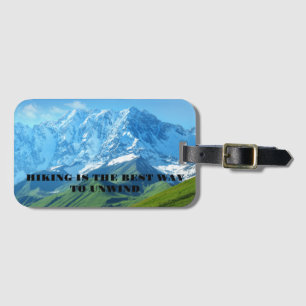Wandern ist der beste Weg Luggage Tag