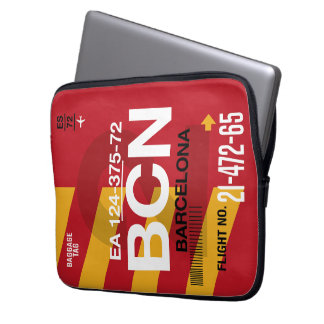 WanderTag - Barcelona Minimalist Laptop Sleeve