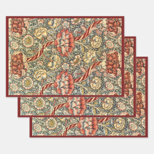 Wandle by William Morris, Vintage Textile Fine Art Wrapping Paper Sheet