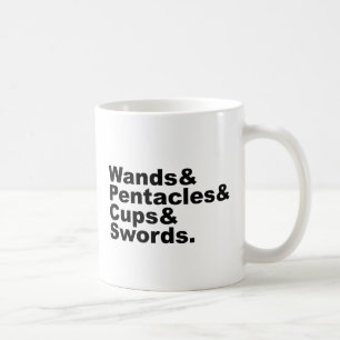 Wands & Pentacles & Cups & Swords Tarot Cards
