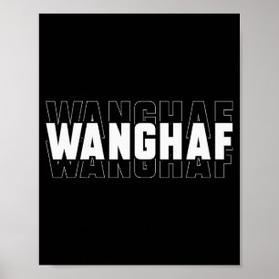 Wanghaf Meme Funny Sarcasm Quote Apparel  Poster
