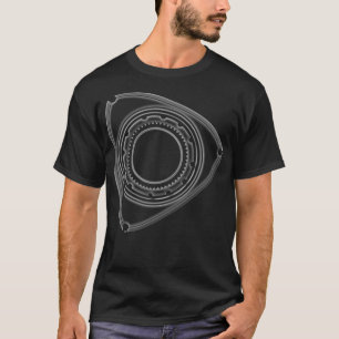 Wankel rotary engine shade effect T-Shirt
