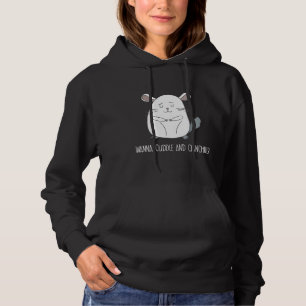 Wanna Cuddle And Chinchilll Awesome Cute Chinchill Hoodie