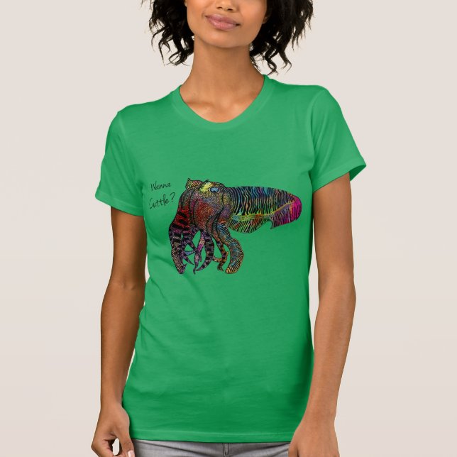 Wanna cuttle? T-Shirt (Front)