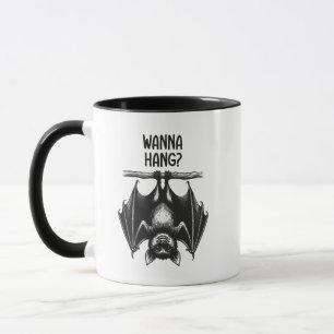 wanna hang, mug