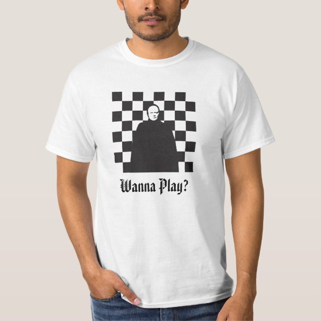 Wanna Play? T-Shirt (Front)