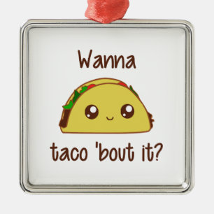 Wanna Taco 'Bout It? Metal Tree Decoration